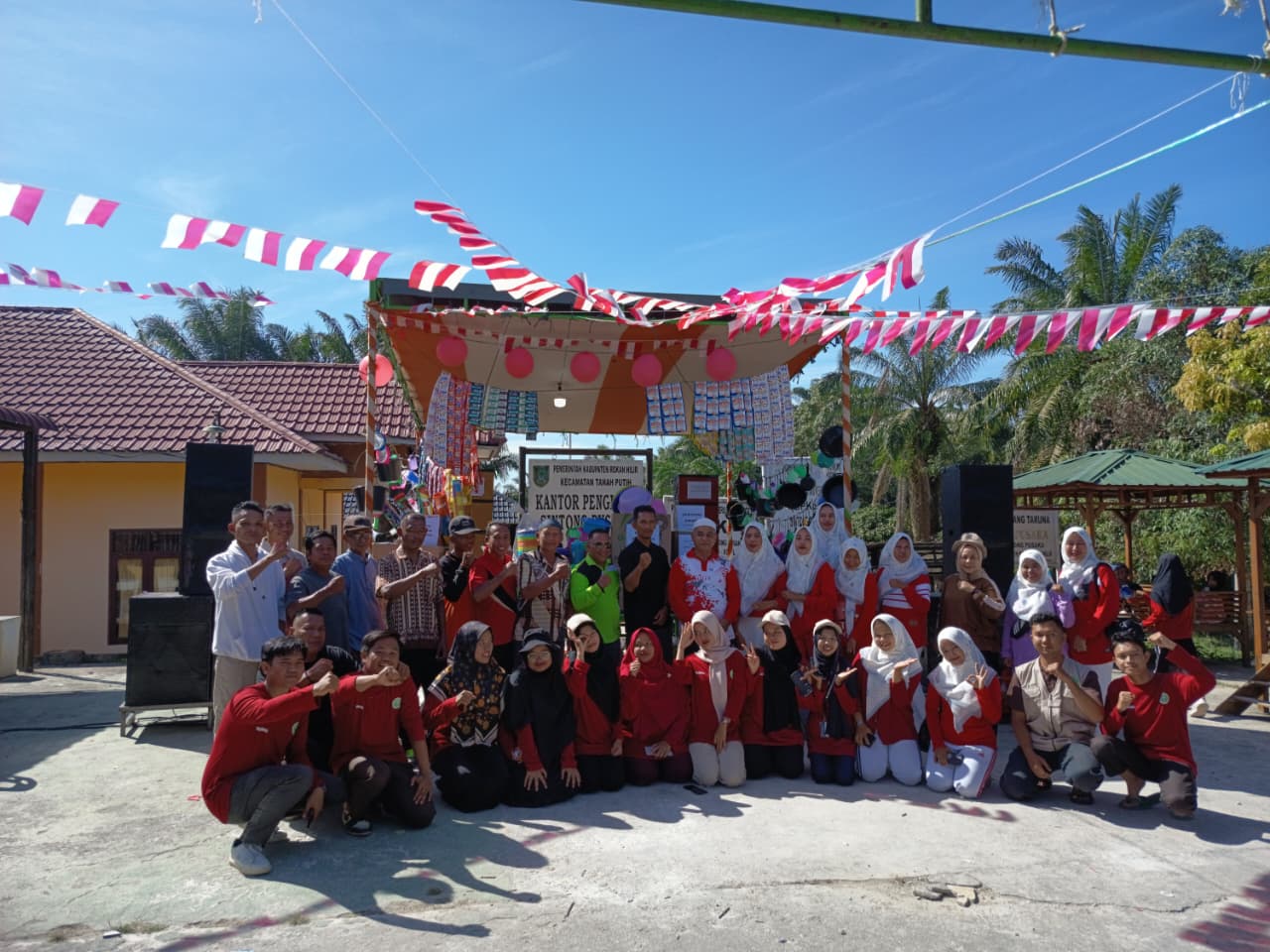 Meriah! Warga Sintong Pusaka Rayakan HUT RI ke-80 dengan Semangat Kebersamaan